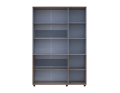 Skříň na oblečení Doros Thorn Cremona Cannolo/Šedá 3 DTD police 135x51.6x200 (44900504)