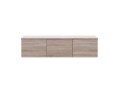 TV stolek Doros Levia Dub Sonoma 3 dveře 130x35x33 (41516301)