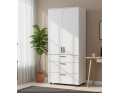 Skříň na oblečení Doros Thorn Bílá 2 DTD/3Š tyč 90х51.6х200 (44900437)