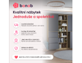 Skříň na oblečení Doros Morgan Dub Artisan DTD 180×40×210 (44900406)