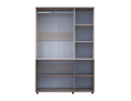 Skříň na oblečení Doros Thorn Cremona Cannolo/Kašmír 3 DTD tyč 135х51.6х200 (44900499)