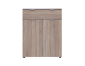 Komoda Doros Ron 2 2 dveře 1 zásuvka Dub Sonoma 80 × 38 × 100 (41516295)