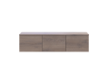 TV stolek Doros Levia Kannolo 3 dveře 130x35x33 (41516291)