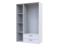 Skříň na oblečení Doros Ektor Bílý 3 dveře 116×49,5×180 (80737076)