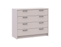 Komoda Doros Rondi Kašmír 4 zásuvek 100х40х82 (41516304)