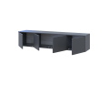 TV stolek Doros Levia Grafit 4 dveře 160x35x33 (41516088)