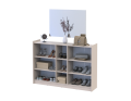 Botník se zrcadlem Doros Kassel Kašmír 5 DTD 159×40×110 (42005508)