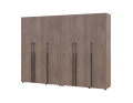 Šatní skříň s policemi Doros Kasper Cremona Cannolo 3+3 LTD 270×48×204  (42005571)