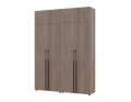 Šatní skříň s policemi a nástavcem Doros Kasper Cremona Cannolo 2+2 LTD 180×48×245  (42005541)