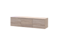 TV stolek Doros Levia Dub Sonoma 3 dveře 130x35x33 (41516301)