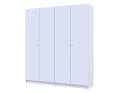 Set Doros Promo s policemi Bílá 2+2 dveře 180×48×204 (44900288)