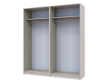 Skříň na oblečení Doros Promo Kašmír 2+2 dveře 180×48×204 (80737672)