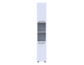 Skříňka penal Doros Mira Bílý DTD 183,5×30×30 (41510126)