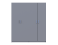Sada Promo Šedá 2+2 dveře 180x48x204 (80737766)