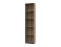Regál Dale Antracit/Dub Evok 52x28x220 (41516267)