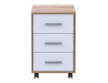 Komoda Doros T3 Dub Evok/Bílý DTD 43×42×66,4 (41901068)