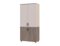 Skříň na oblečení Doros Thorn Cremona Cannolo/Kašmír 2 DTD tyč 90х51.6х200 (44900451)