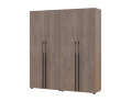 Šatní skříň s policemi a zásuvkami Doros Kasper Cremona Cannolo 2+2 LTD 180×48×204  (42005535)