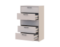Komoda Doros Rondi Kašmír 5 zásuvek 60х40х100 (41516305)