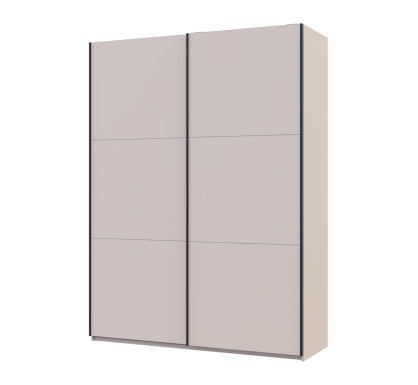 Šatní skříň s posuvnými dveřmi Doros G-Caiser Kašmír 2 DTD / 3 části 180x60x240 (42005320)