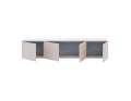 TV stolek Doros Levia Kašmír 4 dveře 160x35x33 (41516085)