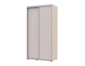 Šatní skříň s posuvnými dveřmi Doros Sigma Slim Kašmír 2 dveře 110x60x214.4 (42005454)