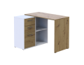 Kancelářský stůl Doros T8 Bílý/Dub Artisan 100 × 83 × 75 (41516060)