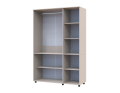Skříň na oblečení Doros Thorn Kašmír 3 DTD tyč 135x51.6x200 (44900495)