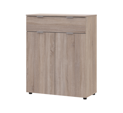 Komoda Doros Ron 2 2 dveře 1 zásuvka Dub Sonoma 80 × 38 × 100 (41516295)