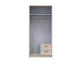 Šatní skříň Doros Rondi Kašmír 2 dvere 82x52x195 (80738467)
