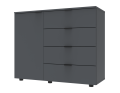 Komoda Doros GC1 Grafit 100 × 40 × 81,7 (41510069)