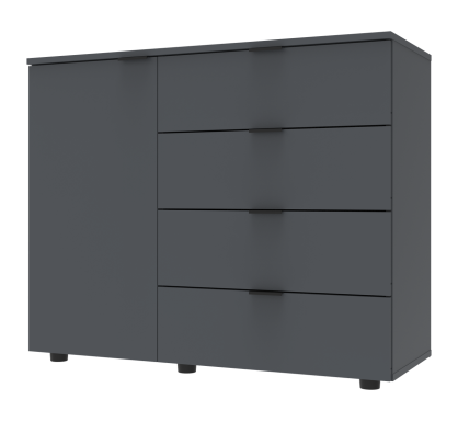 Komoda Doros GC1 Grafit 100 × 40 × 81,7 (41510069)