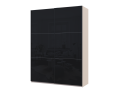 Šatní skříň s posuvnými dveřmi Doros G-Caiser Kašmír / Černá 2 skla / 3 části 180x60x240 (42005326)
