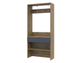 Předsíň Doros Split Dub Artisan/Grafit DTD 94 × 39 × 200 (44900271)