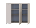 Komoda Doros Ron 6 3 dveře Kašmír 120 × 38 × 100 (41516048)
