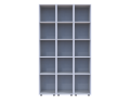 Set Doros Gelar Bílý 3 zrcadla 117 × 49,5 × 203,4 (42002166)