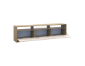 TV stolek Doros U3 Dub Artisan / Kašmír 180×33×43 (41516203)