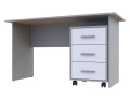Kancelářský stůl Doros T3 Šedý / Bílý 120 × 60 × 78 (44900061)