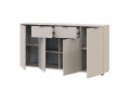 Komoda Doros Ron 7 Kašmír 4 dveře 2 zásuvky 160 × 38 × 81 (41516049)