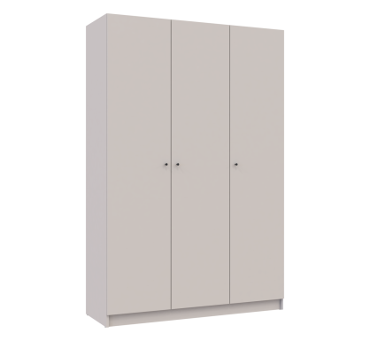 Skříň na oblečení Doros Promo Kašmír 3 dveře 135×48×204 (80737669)