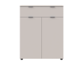 Komoda Doros Ron 2 2 dveře 1 zásuvka Kašmír 80 × 38 × 100 (41516044)