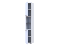 Skříňka penal Doros Mira Bílý DTD 183,5×30×30 (41510126)
