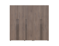 Šatní skříň s policemi Doros Kasper Cremona Cannolo 2+3 LTD 225×48×204  (42005547)