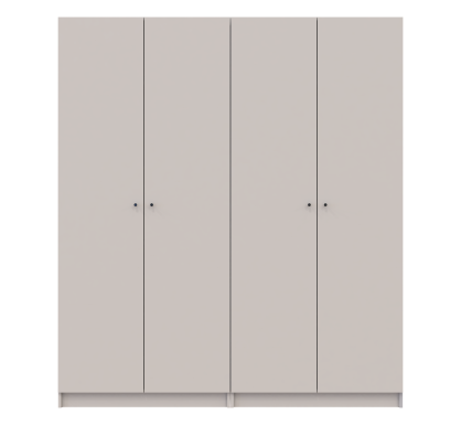 Set Doros Promo s policemi Kašmír 2+2 dveře 180×48×204 (44900290)