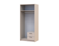Šatní skříň Doros Rondy se zrcadlem Kašmír 2 dvere 82x52x195 (80738468)