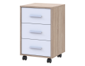 Komoda Doros T3 Dub Sonoma/Bílý 43×42×66,4 (41902060)