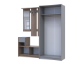 Předsíň Bela a skříň Promo Cremona Cannolo/Šedá 2 DTD 190×48×204 (42005331)