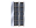 Set Doros Gelar Kašmír 3 zrcadla 117 × 49,5 × 203,4 (42005104)