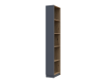 Regál Dale Antracit/Dub Evok 52x28x220 (41516267)