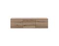TV stolek Doros Levia Dub Evok 3 dveře 130x35x33 (41516290)